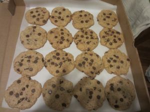 Vegan Pecan, Coconut, Chocolate Chip Cookies....Yummy...Gluten Free Too! at Bambi's Country Farm Market in High Springs