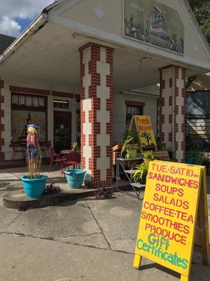On the corner of 441 and Main, you can't get more central of more visible than that in High Springs. at Bambi's Country Farm Market in High Springs