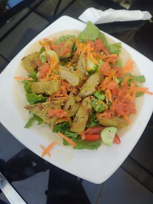 Shawarma at Fratello Vegan in Cuenca