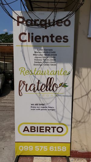  at Fratello Vegan in Cuenca