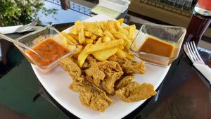 Alitas de seitan at Fratello Vegan in Cuenca