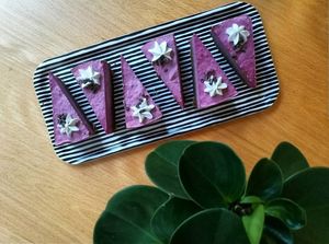 Raw cakes at Beans&more in Jyvaskyla