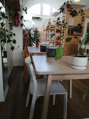 Indoors at Beans&more in Jyvaskyla