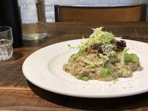 箘菇燉飯 at Blossom Rena Vegan Cafe 貝多蕾納 in Taipei