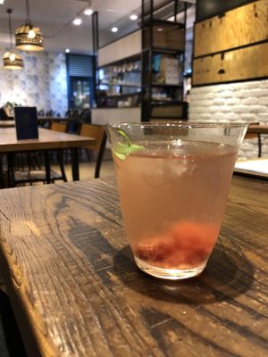 Berry soft drink  at Blossom Rena Vegan Cafe 貝多蕾納 in Taipei