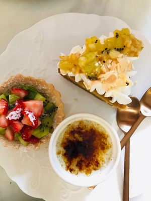 Vegan dessert at Blossom Rena Vegan Cafe 貝多蕾納 in Taipei