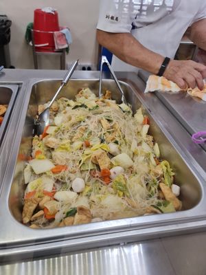Assorted veg with vermicelli ~ 14/5/22 at Kong Meng San Phor Kark See Monastery in Central Singapore