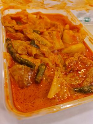$2 curry vege ~ 25/9/22 at Kong Meng San Phor Kark See Monastery in Central Singapore