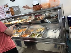 Food selection  at Kong Meng San Phor Kark See Monastery in Central Singapore