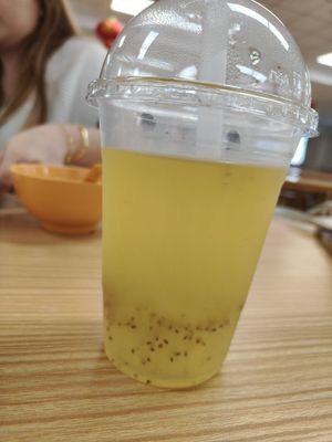 Chia seeds aloe Vera at Kong Meng San Phor Kark See Monastery in Central Singapore