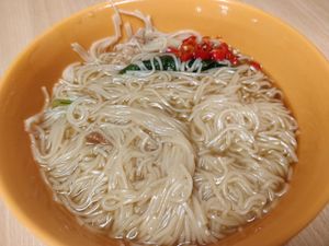 Mee Suah soup at Kong Meng San Phor Kark See Monastery in Central Singapore