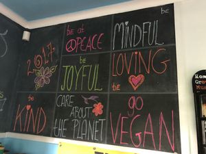 Inside the office  at Peace of Eden in Knysna