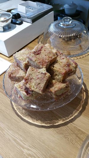 Cakes at The Accidental Vegan Cafe in Honiton