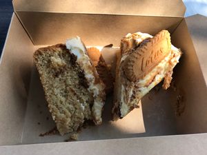 cake! at The Accidental Vegan Cafe in Honiton