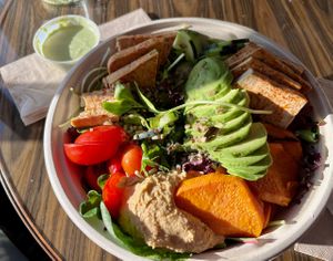 Nourish bowl at Nourish Cafe in San Francisco