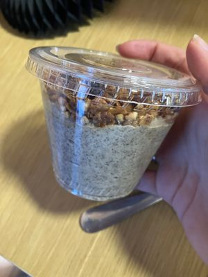 Vanilla Cashew Chia pudding; not too sweet and not too heavy at Nourish Cafe in San Francisco