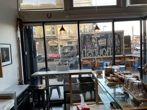   at Nourish Cafe in San Francisco