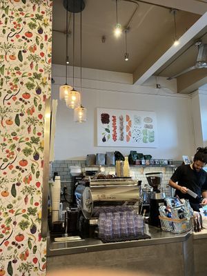   at Nourish Cafe in San Francisco