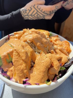   at Nourish Cafe in San Francisco