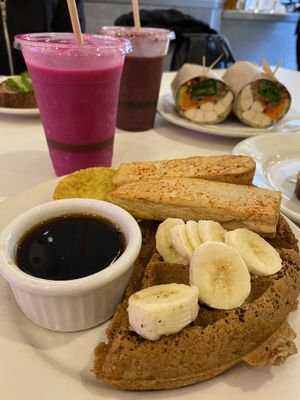   at Nourish Cafe in San Francisco