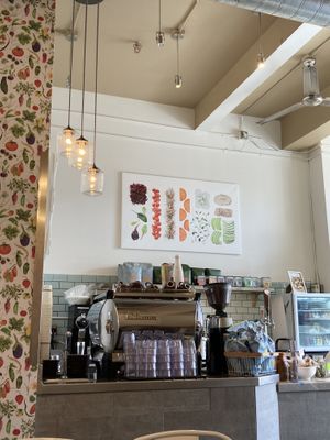   at Nourish Cafe in San Francisco