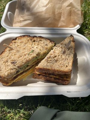   at Nourish Cafe in San Francisco