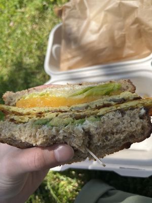   at Nourish Cafe in San Francisco