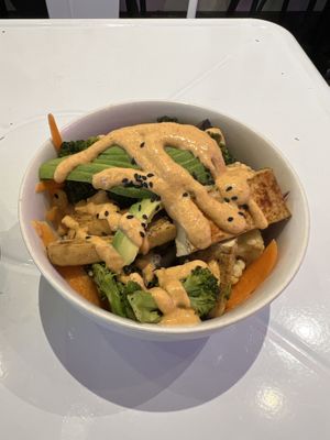 Brekki Bowl. Warm and yummy!  at Nourish Cafe in San Francisco