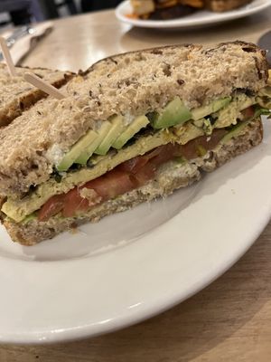   at Nourish Cafe in San Francisco