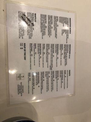   at Nourish Cafe in San Francisco