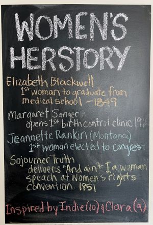 Herstory  at Nourish Cafe in San Francisco