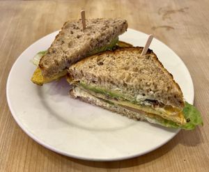 Frittata Sandwich / Wrap  at Nourish Cafe in San Francisco