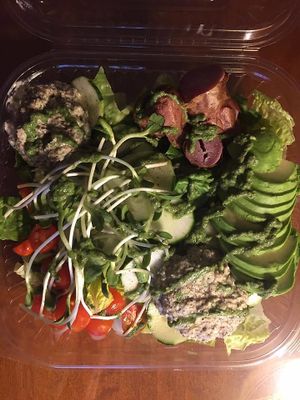 "Tuna" Salad at Nourish Cafe in San Francisco