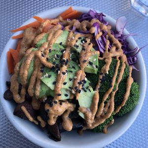 Savory Morning Bowl at Nourish Cafe in San Francisco
