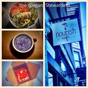 Great find at Nourish Cafe in San Francisco
