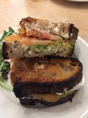 Grilled Cheese Sandwich  at Nourish Cafe in San Francisco