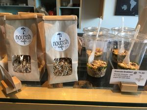 Some of their other to go options. at Nourish Cafe in San Francisco