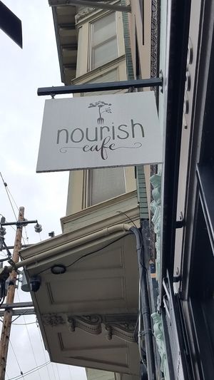 Nourish cafe Nob Hill at Nourish Cafe in San Francisco