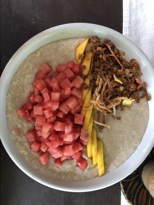 Vegan Freediver Breakfast  at Kurma in Camiguin