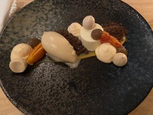 Dessert  at Morris and Bella in Amsterdam