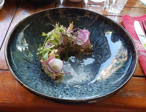 Quinoa starter at Morris and Bella in Amsterdam