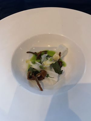 Before the soup is poured  at Morris and Bella in Amsterdam