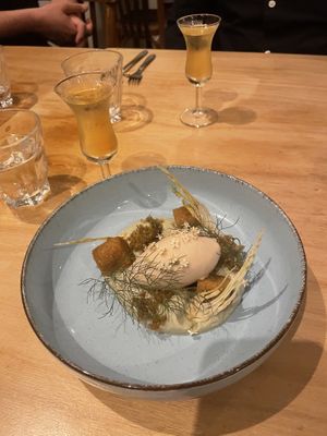 Dessert  at Morris and Bella in Amsterdam