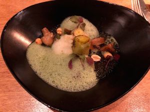 A vegan in between dish / side dish at Morris and Bella in Amsterdam