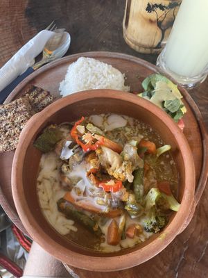 Curry   at Luz de Mar in Rurrenabaque