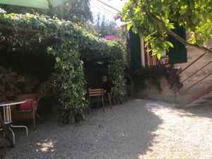 terrace at S'Hortet in Mallorca