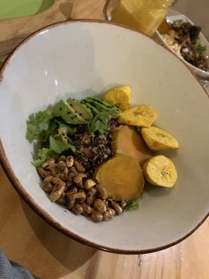 Ceviche Quinoa Salad at Abdiel Vegan in Lima