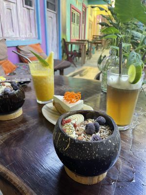 Açai bowl  at Raw Love - Downtown Tulum in Tulum