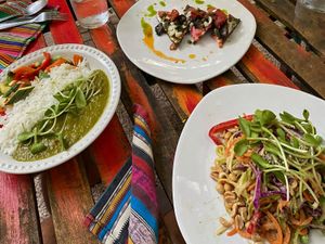 The Almost Raw Pad Thai, Raw Pizza & Curry    at Raw Love - Downtown Tulum in Tulum