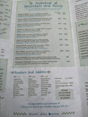 Menú 3 at Raw Love - Downtown Tulum in Tulum